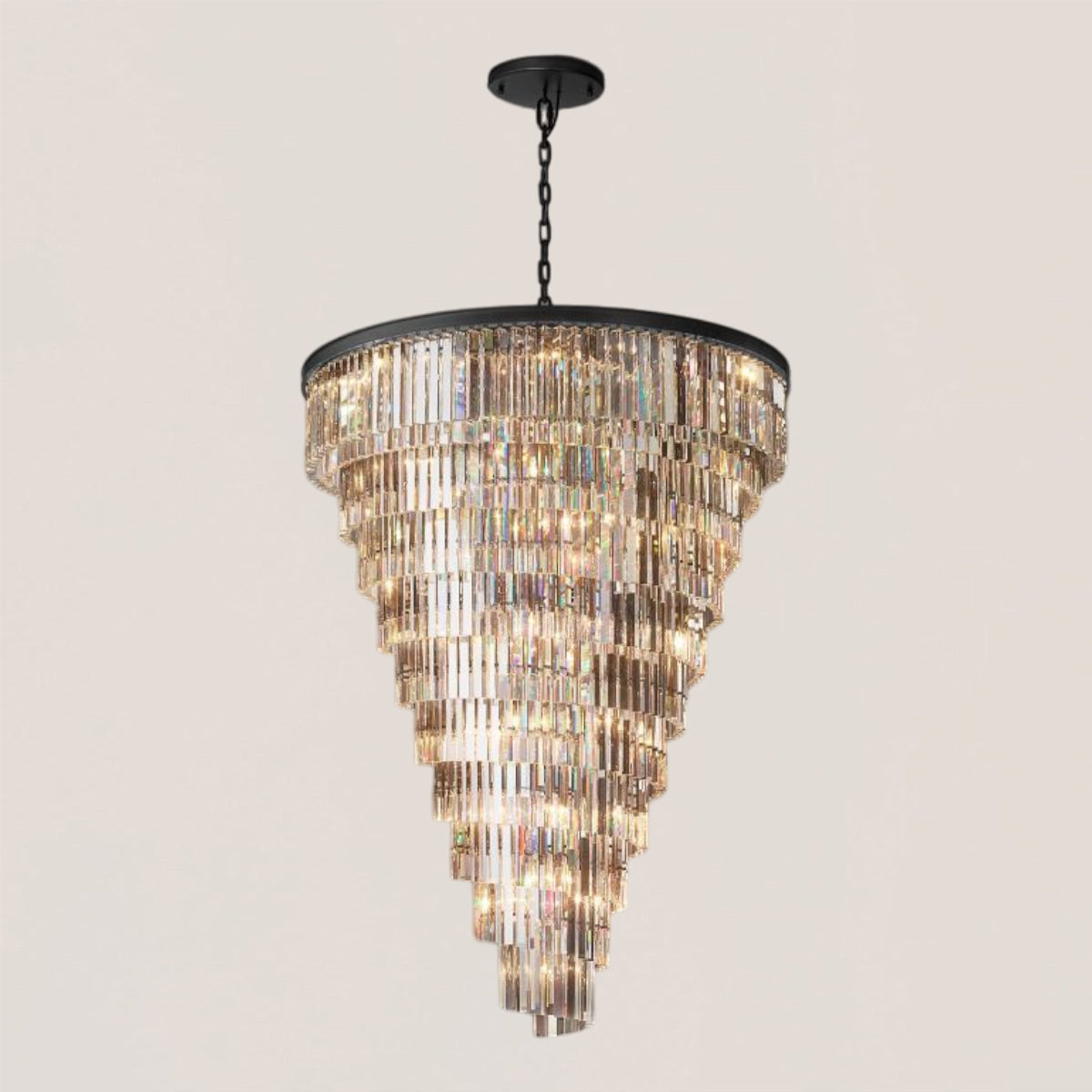 Helix Crystal Chandelier