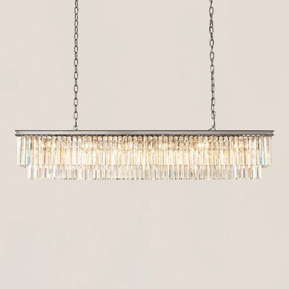 1920s Odeon Rectangular Chandelier