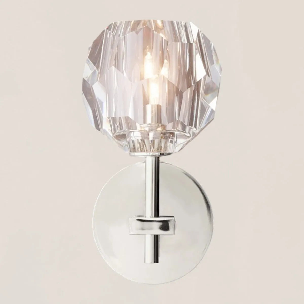 Boule De Glass Short Wall Sconce