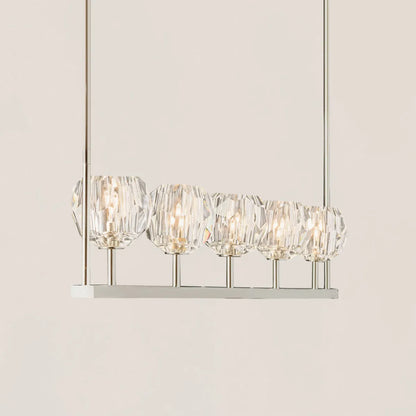 Boule De Crystal Linear Chandelier
