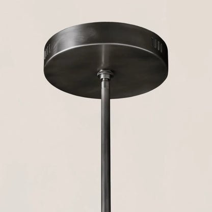 Arcachon Contemporary Industrial Crystal Glass Round LED Chandelier