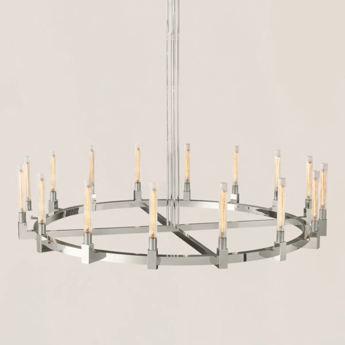Cannele Glass Round Chandelier