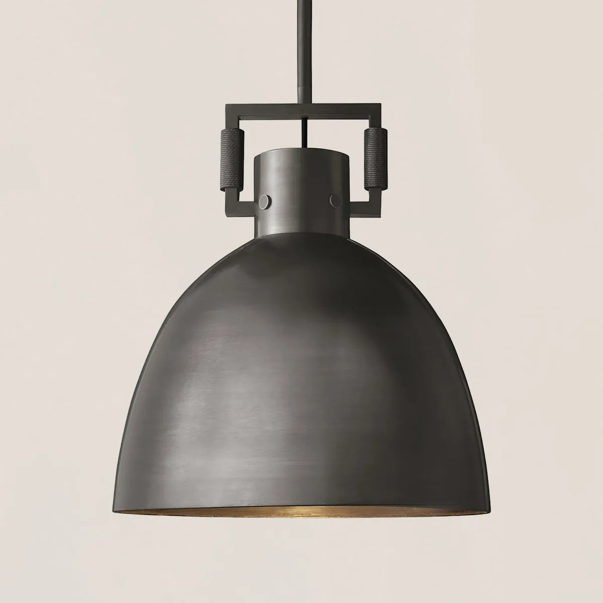 Machinist Metal Cloche Pendant