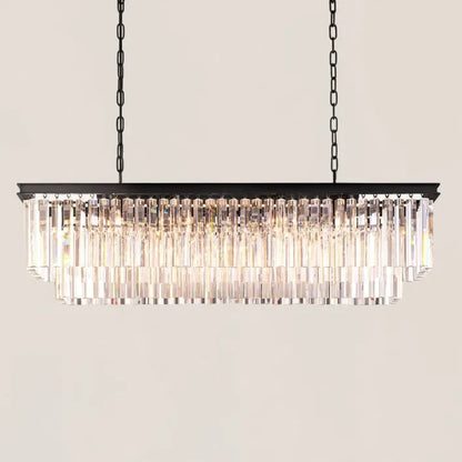 1920s Odeon Rectangular Chandelier