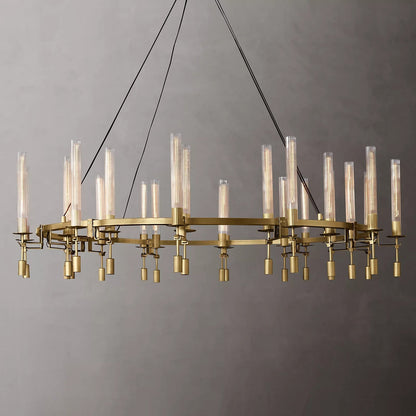 Fontanelle Round Chandelier 70"