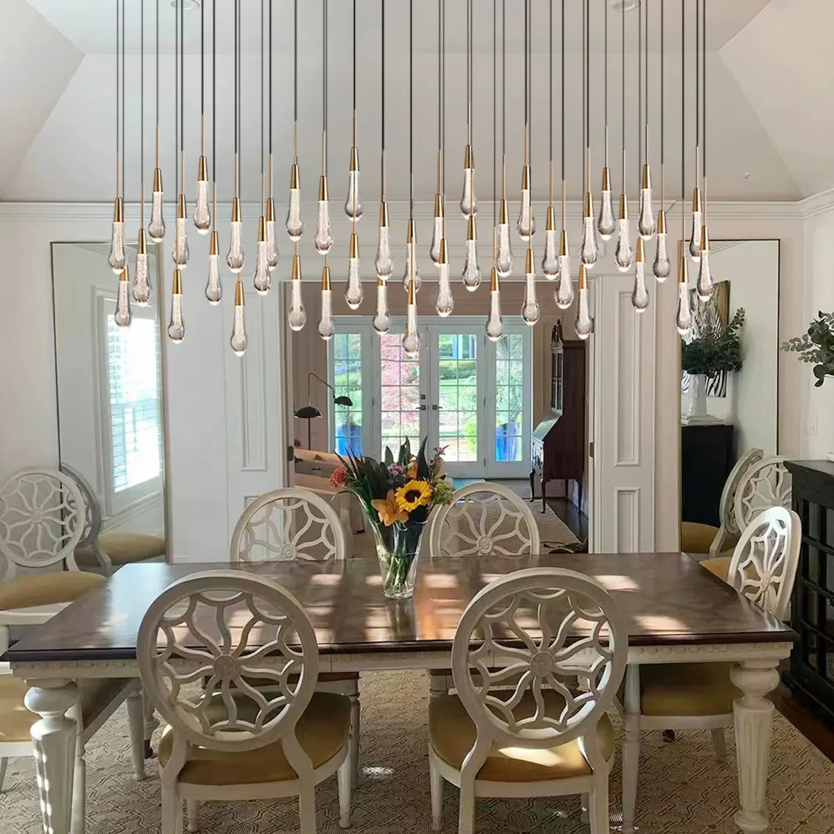 Solitaire Linear Chandelier