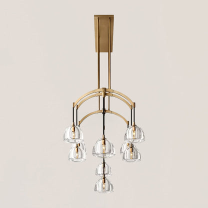 Hemisphere Linear Chandelier