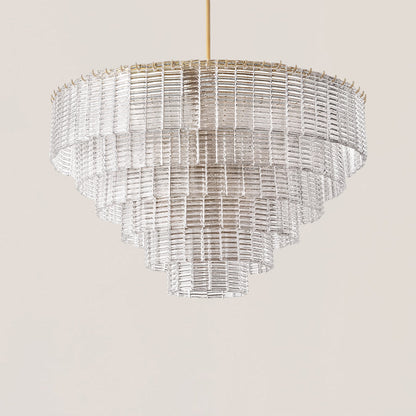 Sirene Glass Round Chandelier