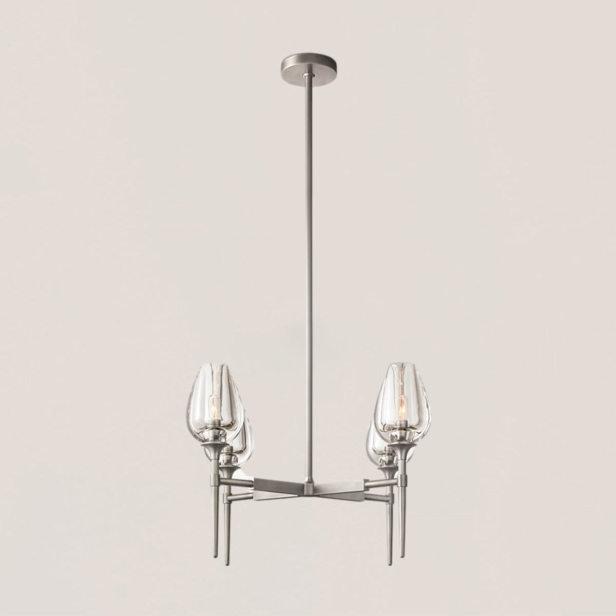 Tulip Crystal Round Chandelier