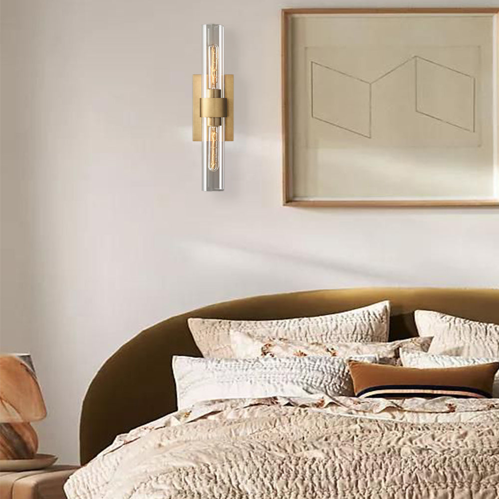 Ravelle Linear Glass Wall Sconce