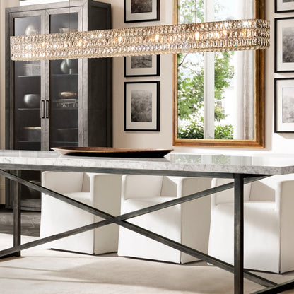 VASELAMPS - Crystal Linear Chandelier