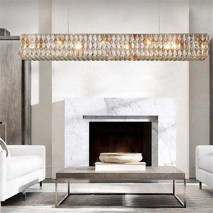 VASELAMPS - Crystal Linear Chandelier