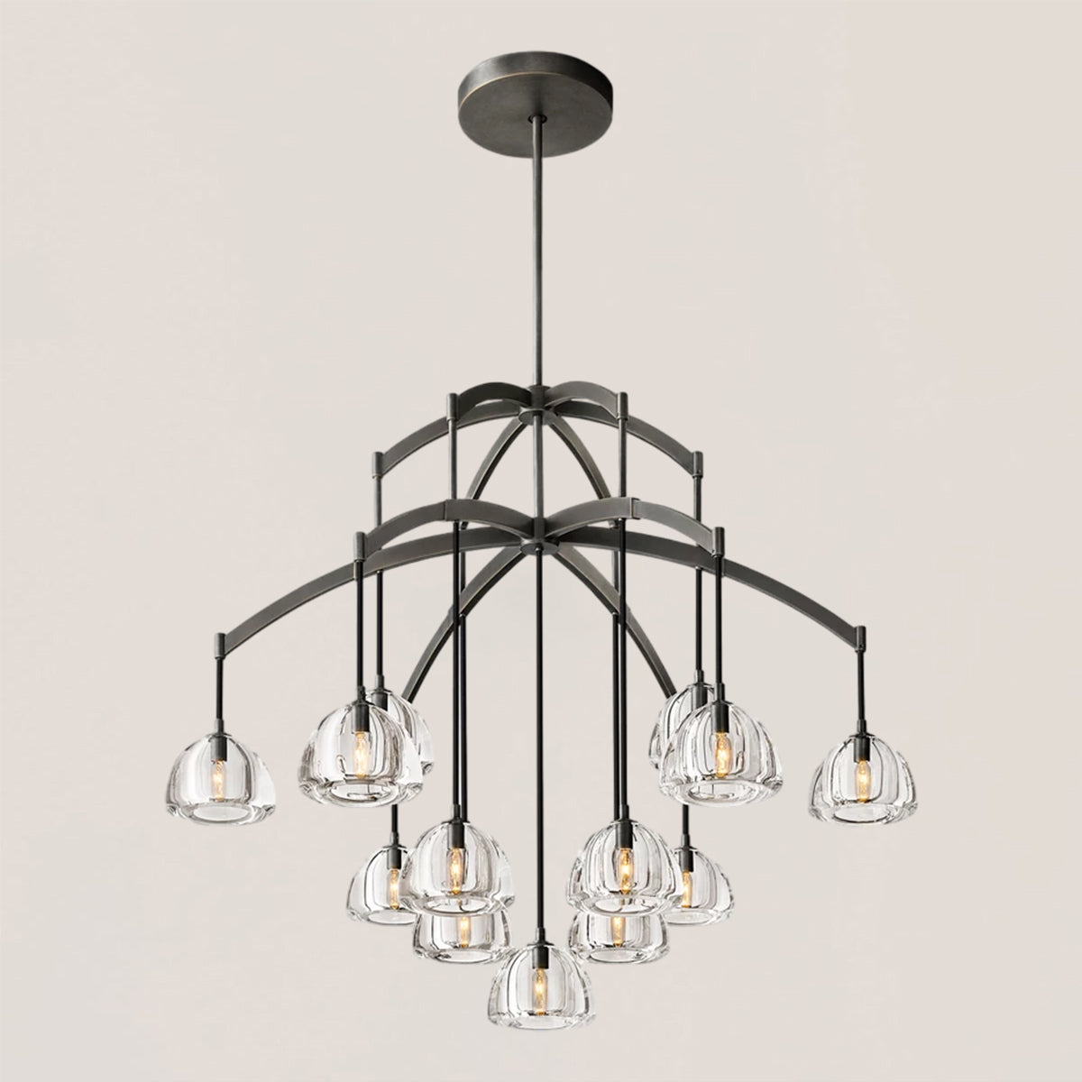 Hemisphere Round Chandelier