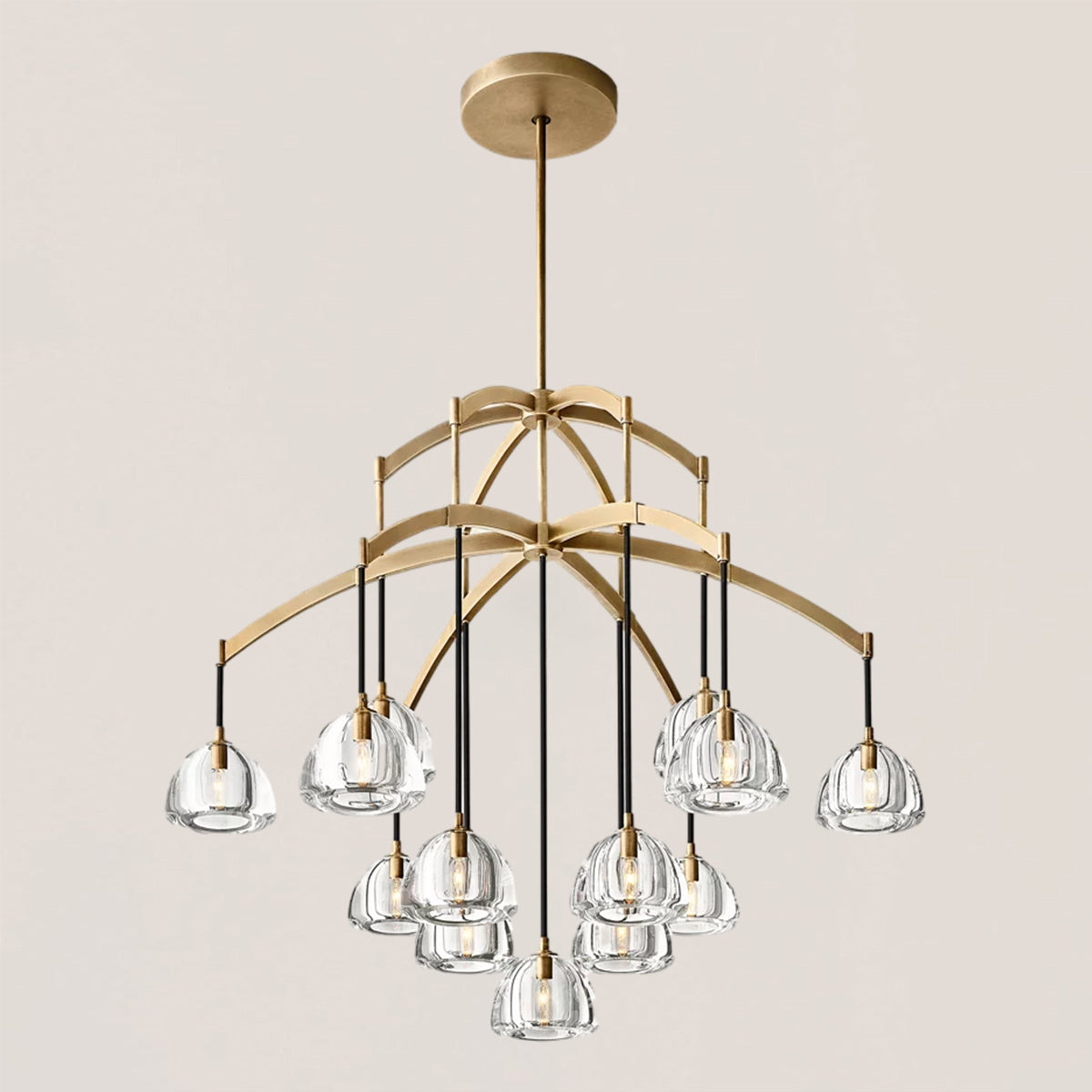 Hemisphere Round Chandelier