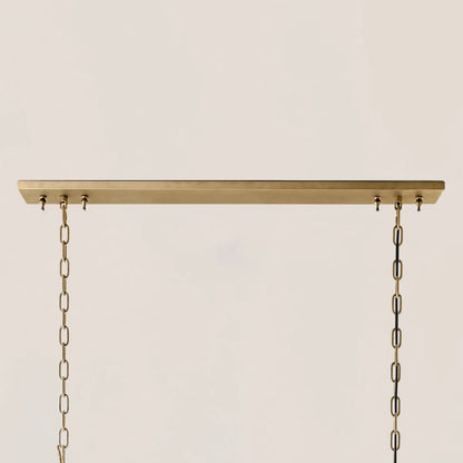 1920s Odeon Rectangular Chandelier