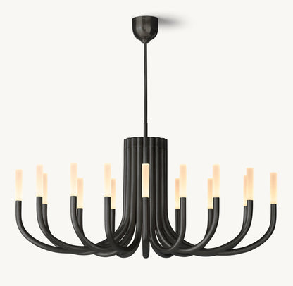 Rousseau Oval Chandelier 50"