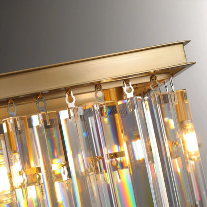 1920s Odeon Rectangular Chandelier