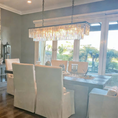 1920s Odeon Rectangular Chandelier