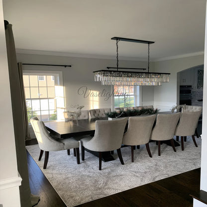 1920s Odeon Rectangular Chandelier