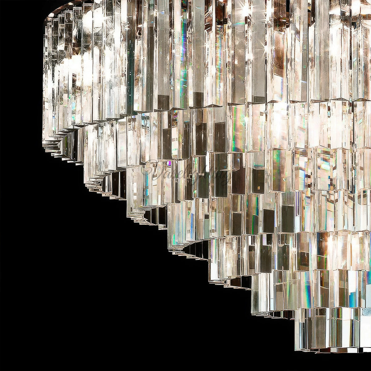 1920s Odeon Round Chandelier