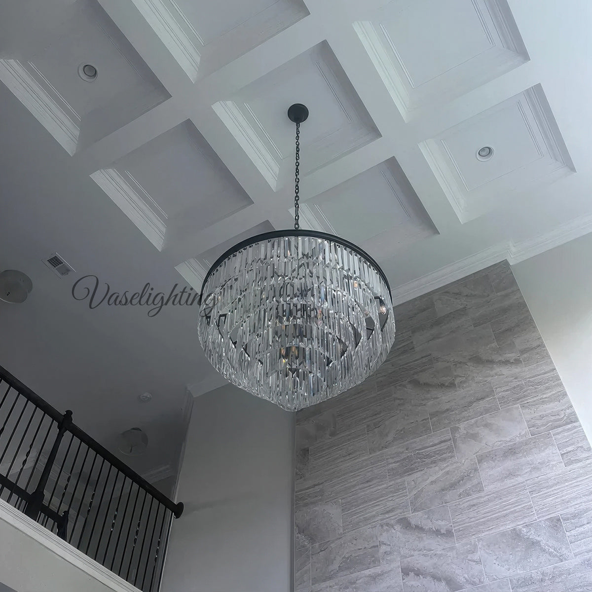 1920s Odeon Round Chandelier