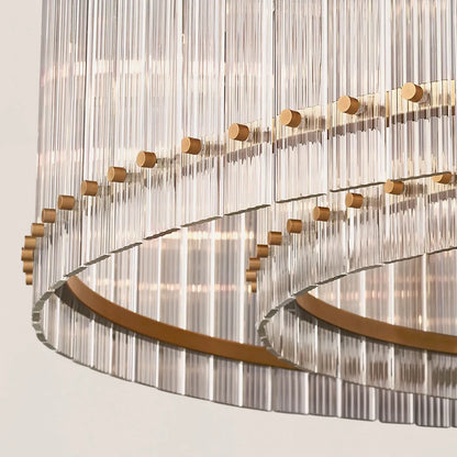 San Marco Glass Round Chandelier