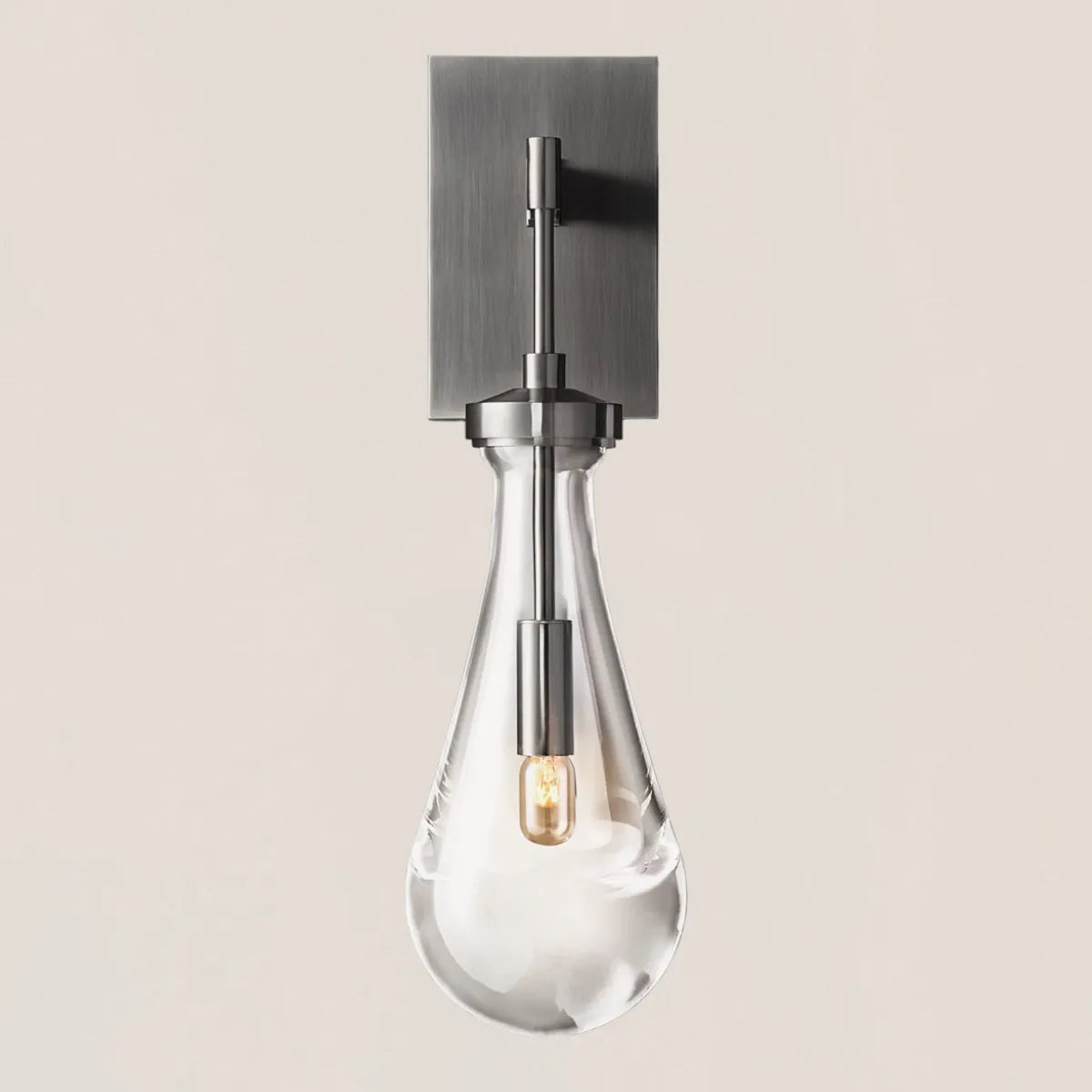 Raindrop Glass Wall Sconce