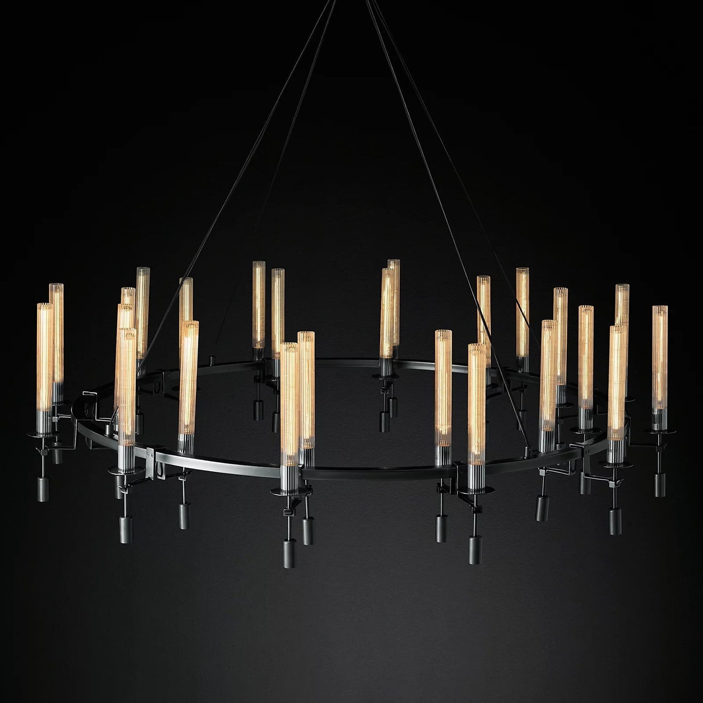 Fontanelle Round Chandelier 70"
