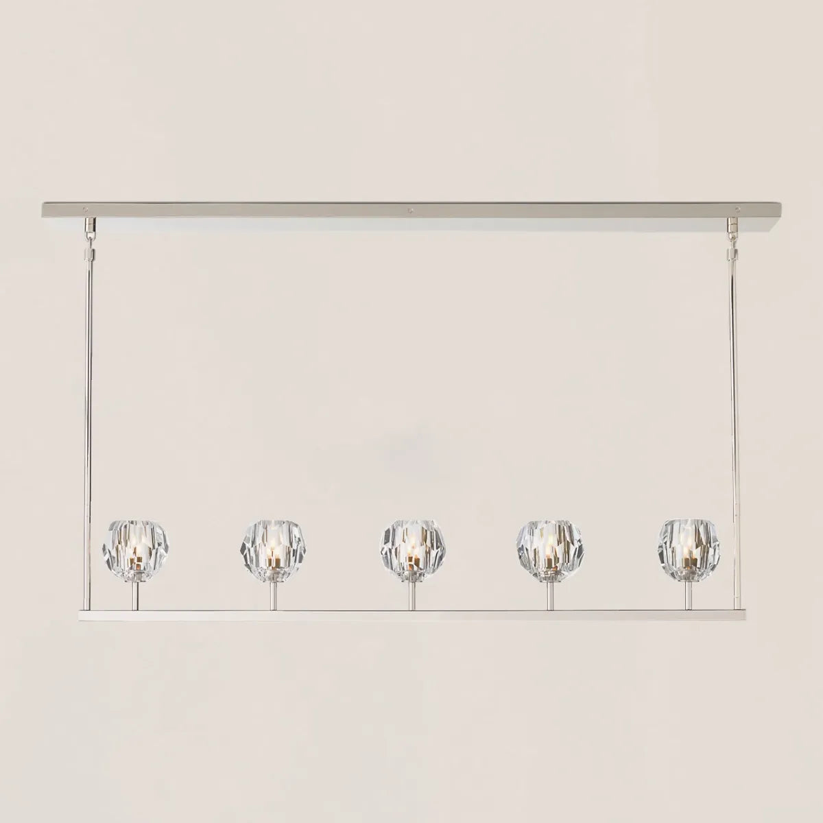 Boule De Crystal Linear Chandelier