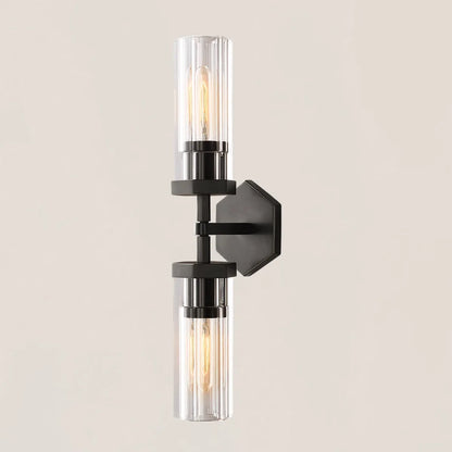 Lambeth Hexagonal Linear Short Wall Sconce