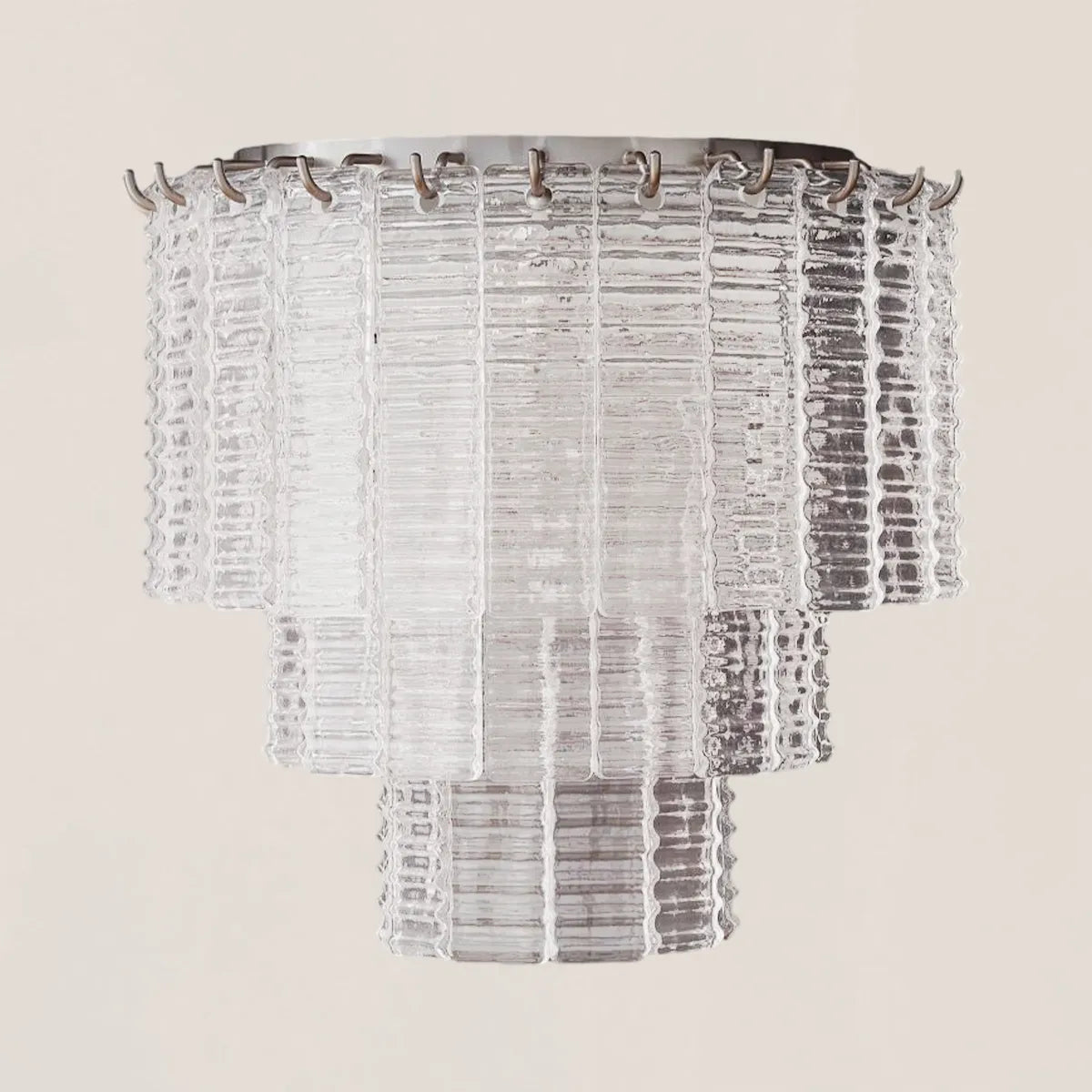 Sirene Clear Glass Wall Sconce