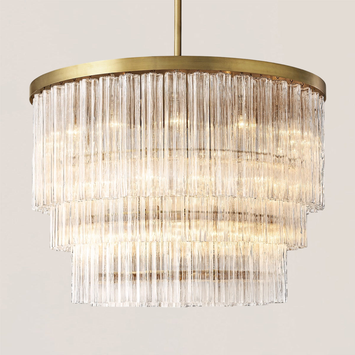 Cielo 3-Tier Round Chandelier