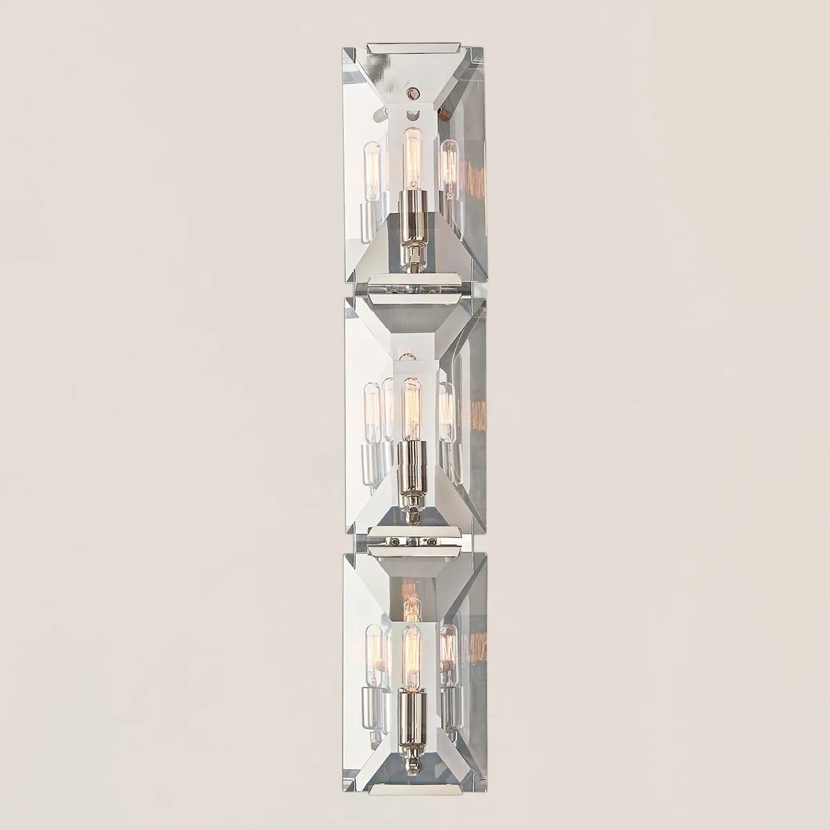 Harlow Crystal Triple Wall Sconce