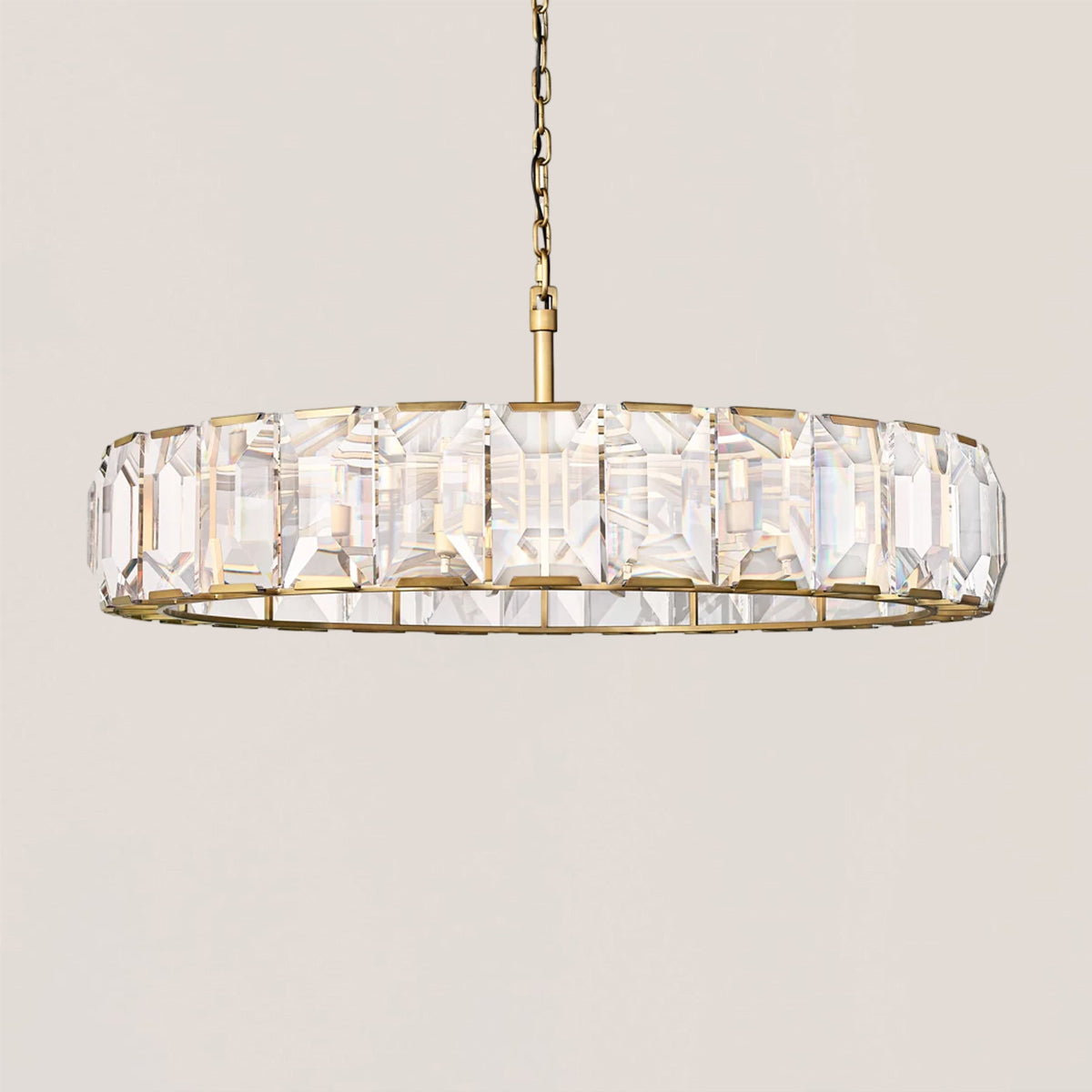 Harlow Crystal Round Chandelier