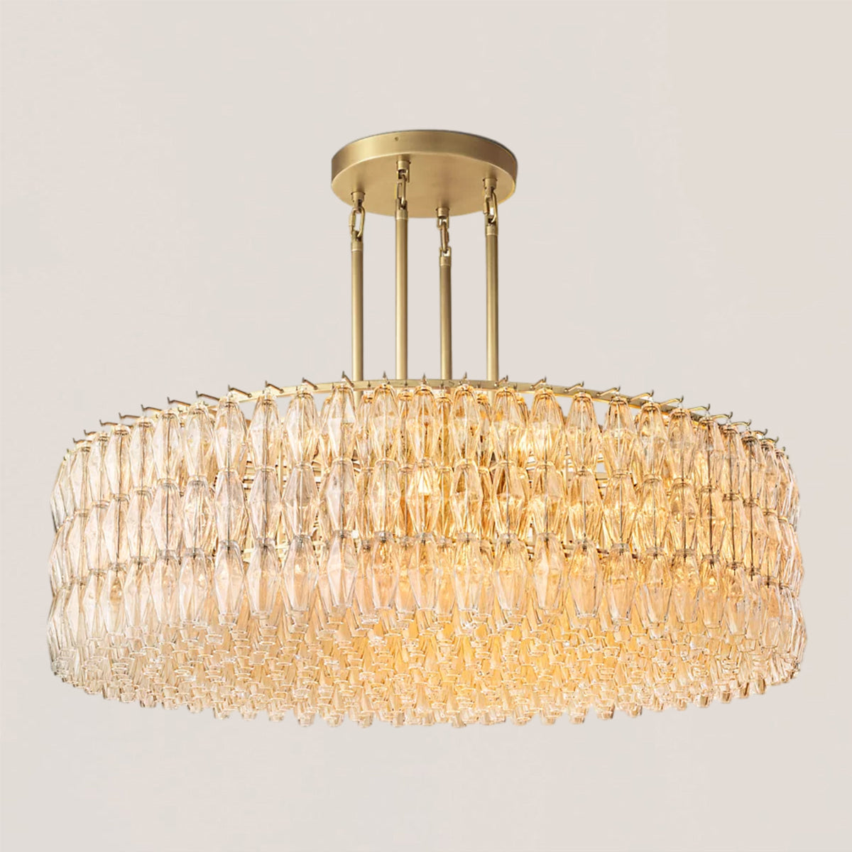 Chiara Glass Round Chandelier