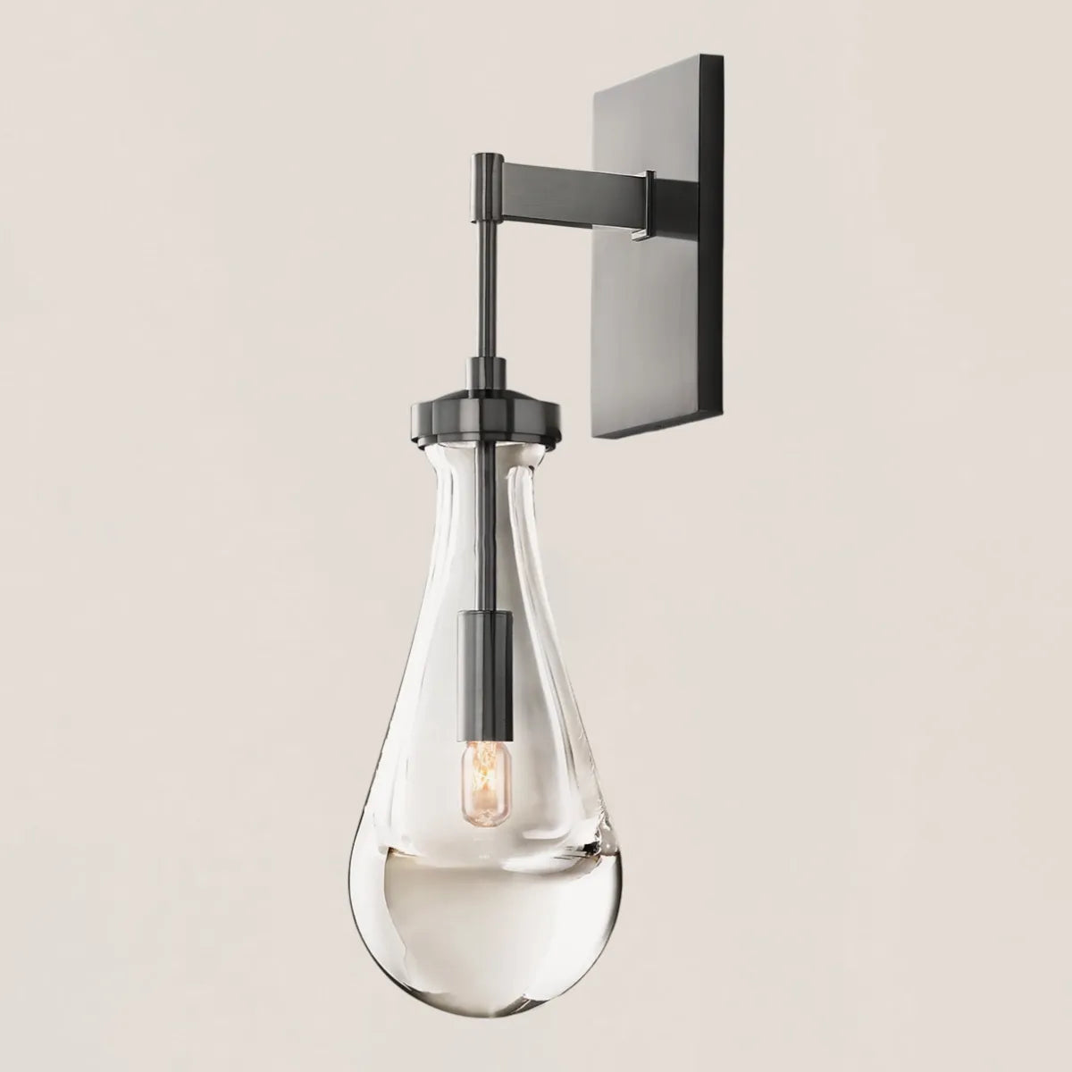 Raindrop Glass Wall Sconce
