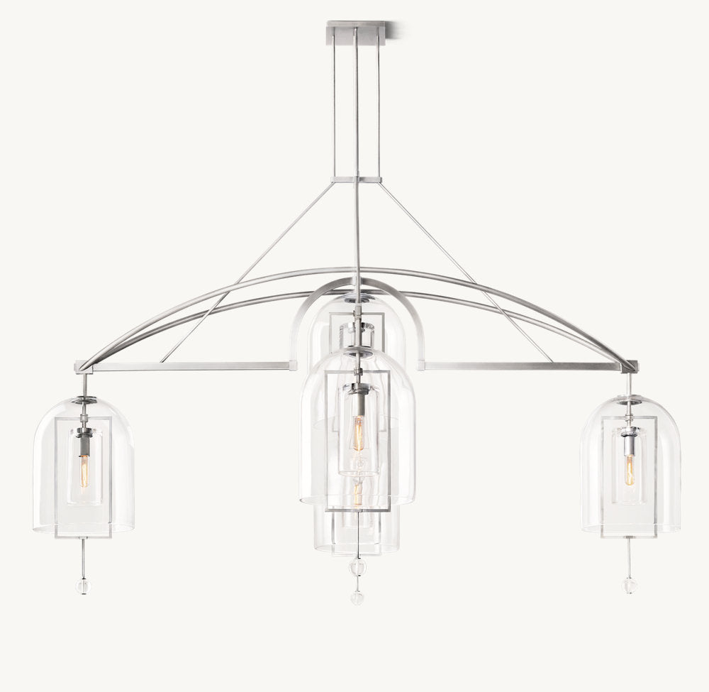 Fulcrum Round Grand Chandelier 85"