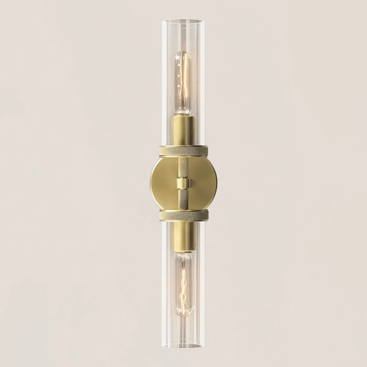 Lambeth Round Linear Short Wall Sconce