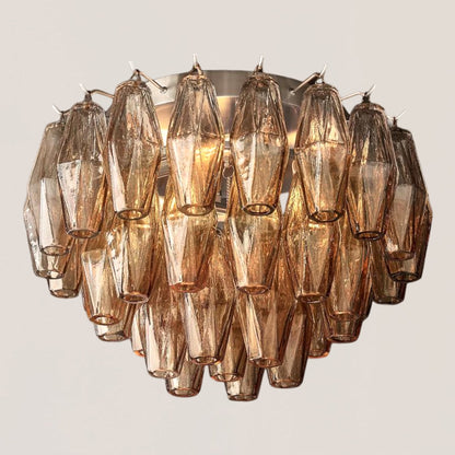 Chiara Glass Flushmount