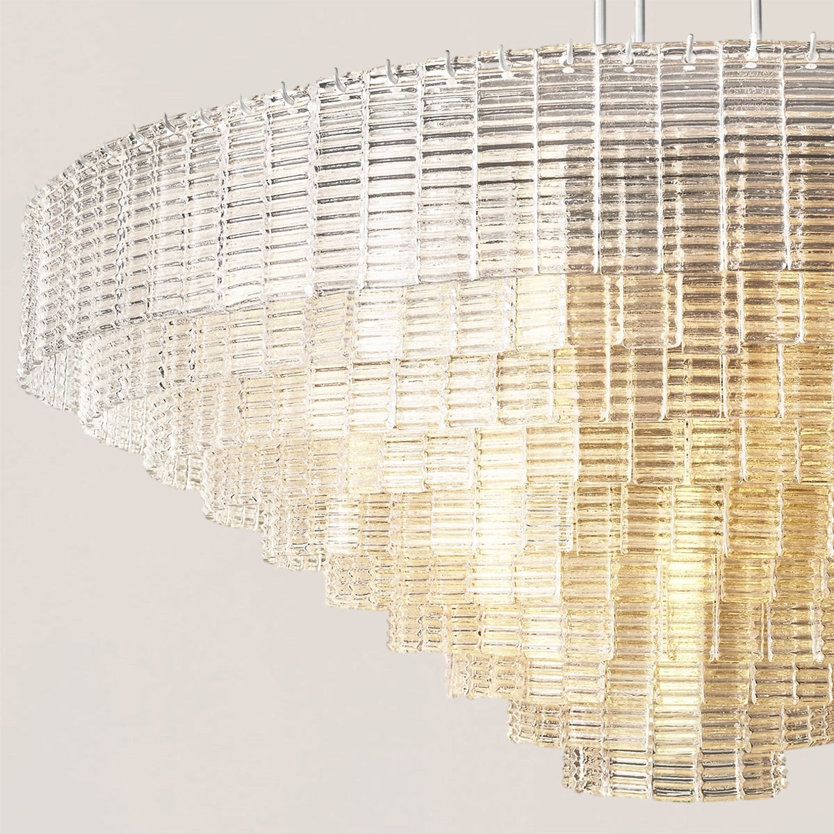 Sirene Glass Round Chandelier