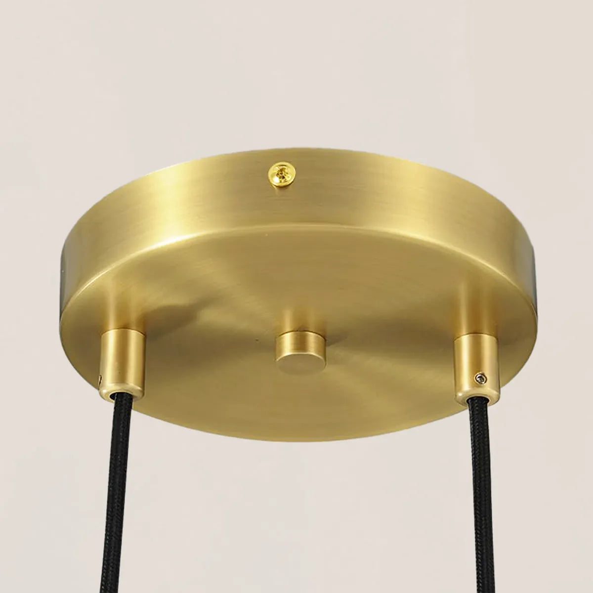 Raindrop Round Cord Pendant