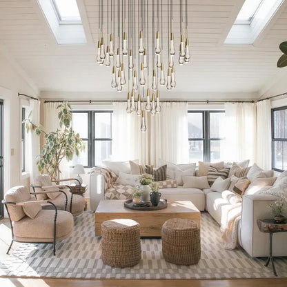 Solitaire Round Chandelier