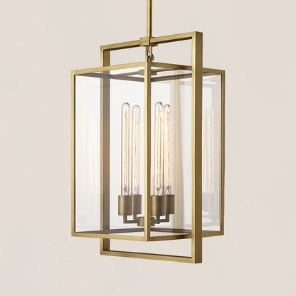 Beckman Modern Brass Pendant
