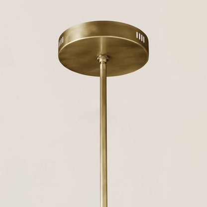 Arcachon Contemporary Industrial Crystal Glass Round LED Chandelier