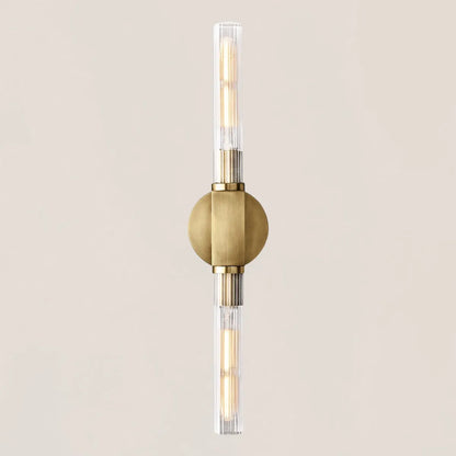 Cannele Glass Linear Wall Sconce