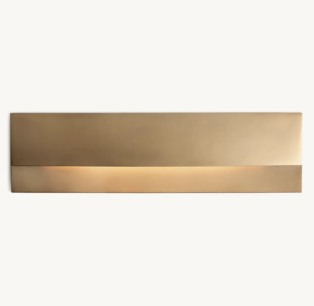 Taza Horizontal Rectangular Sconce