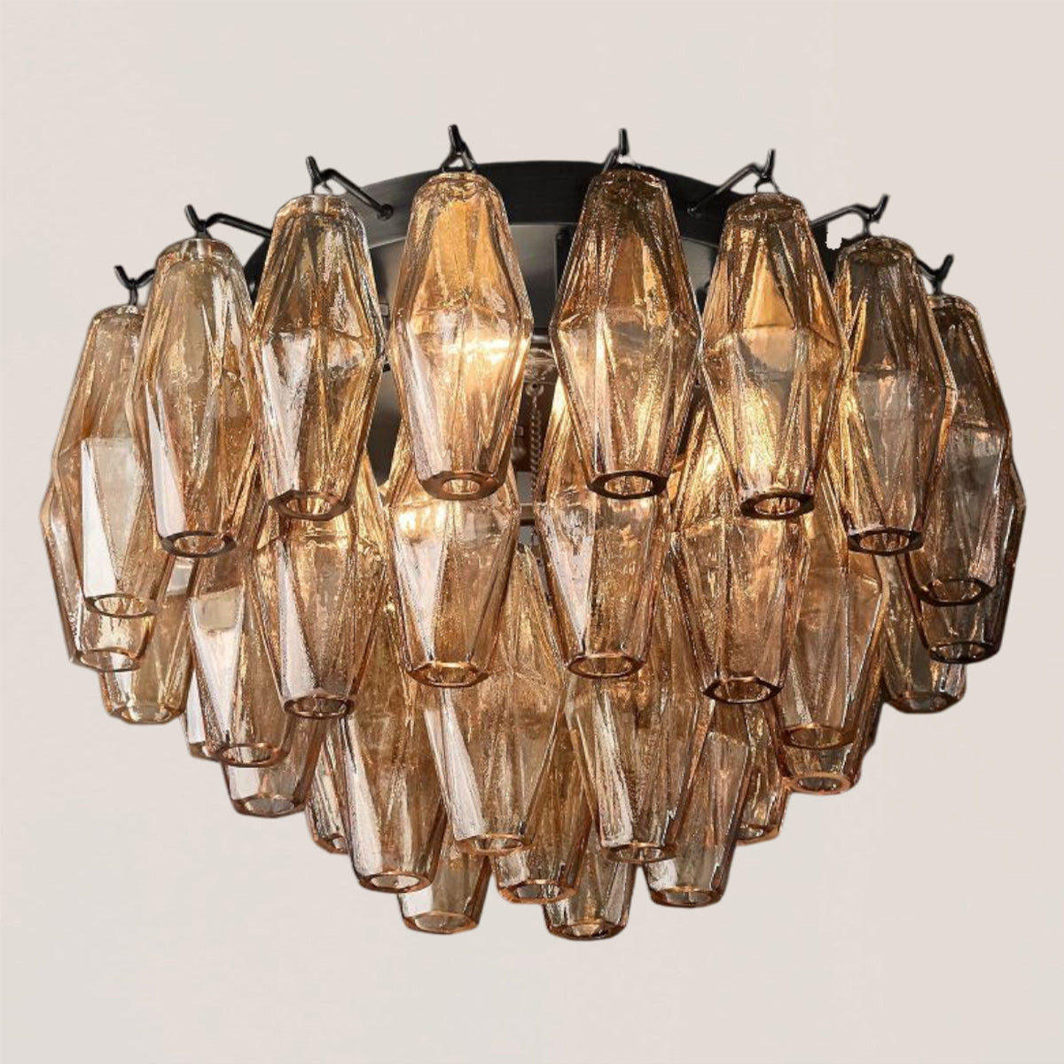 Chiara Glass Flushmount