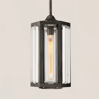 Chevalier Brass Crystal Pendant