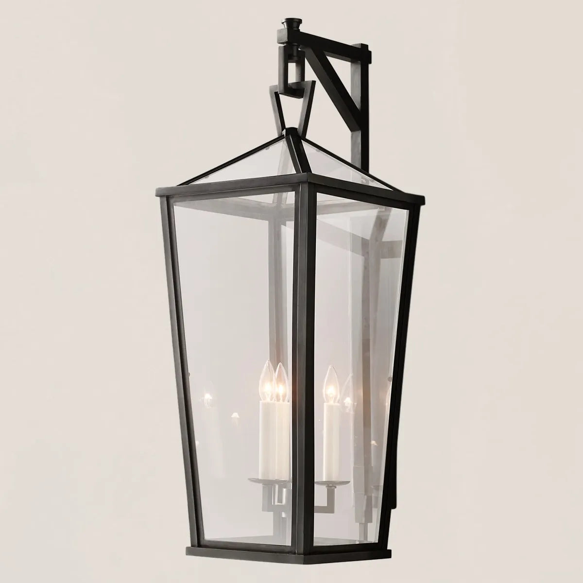 19TH C. Enlish Openwork Outdoor Sconce