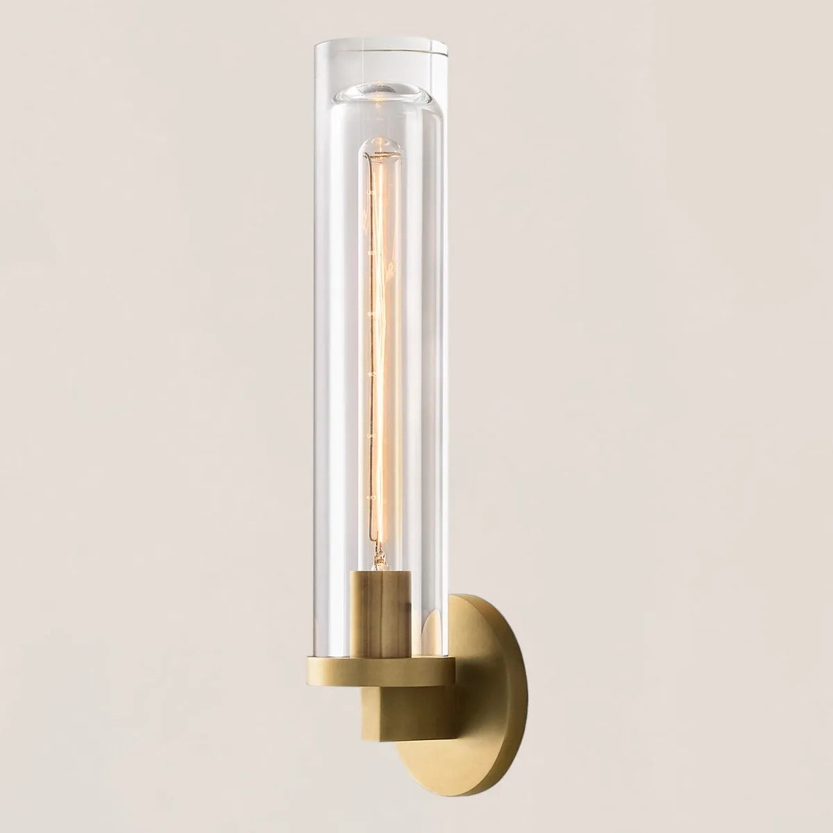 Savile Round Tube Sconce